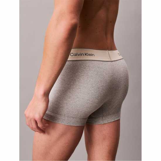 Calvin Klein Men's Trunks Ойстър/Сив/Бял Calvin Klein Men's Trunks Ойстър/Сив/Бял