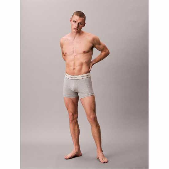 Calvin Klein Men's Trunks Ойстър/Сив/Бял Calvin Klein Men's Trunks Ойстър/Сив/Бял
