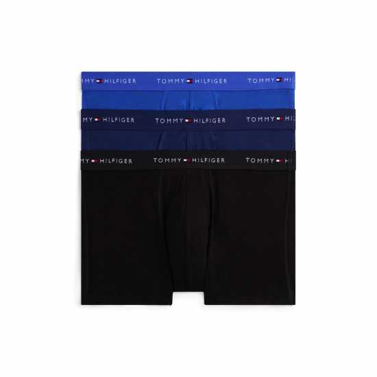 Tommy Hilfiger 3-Pack Signature Waistband Trunks Tommy Hilfiger 3-Pack Signature Waistband Trunks