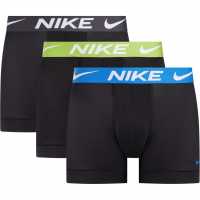 Nike Мъжки Боксерки 3 Pack Stretch Long Boxer Shorts Mens