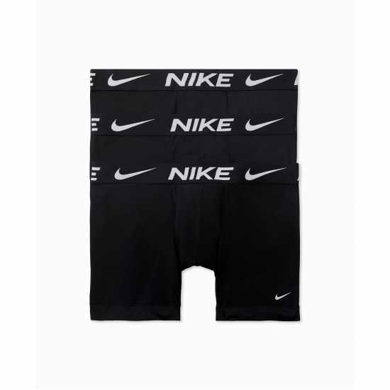 Мъжко бельо Nike Мъжки Боксерки 3 Pack Dri-Fit Boxer Shorts Mens Черно Nike Мъжки Боксерки 3 Pack Dri-Fit Boxer Shorts Mens Черно Мъжко бельо