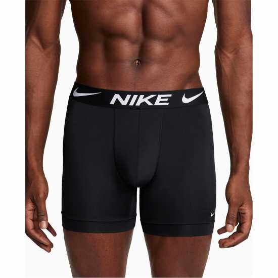 Мъжко бельо Nike Мъжки Боксерки 3 Pack Dri-Fit Boxer Shorts Mens Черно Nike Мъжки Боксерки 3 Pack Dri-Fit Boxer Shorts Mens Черно Мъжко бельо