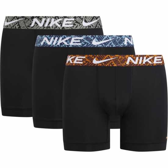 Мъжко бельо Nike Мъжки Боксерки 3 Pack Dri-Fit Boxer Shorts Mens Nike Мъжки Боксерки 3 Pack Dri-Fit Boxer Shorts Mens Мъжко бельо