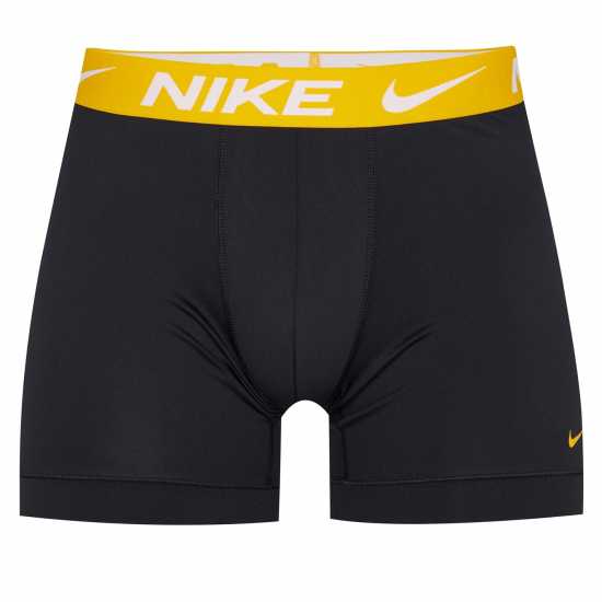 Nike Мъжки Боксерки 3 Pack Dri-Fit Boxer Shorts Mens Gld/Pnk/Purple Мъжко бельо