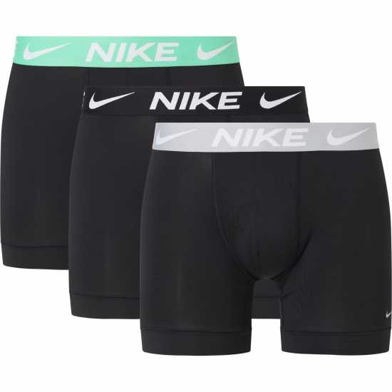 Мъжко бельо Nike Мъжки Боксерки 3 Pack Dri-Fit Boxer Shorts Mens Nike Мъжки Боксерки 3 Pack Dri-Fit Boxer Shorts Mens Мъжко бельо
