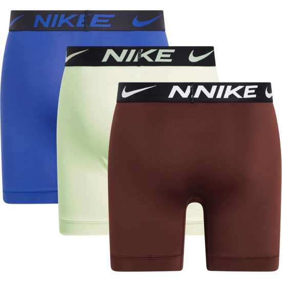 Мъжко бельо Nike Мъжки Боксерки 3 Pack Dri-Fit Boxer Shorts Mens Nike Мъжки Боксерки 3 Pack Dri-Fit Boxer Shorts Mens Мъжко бельо