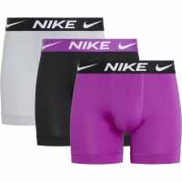 Nike Мъжки Боксерки 3 Pack Dri-Fit Boxer Shorts Mens Uni Gld/Nght/Rd Мъжко бельо