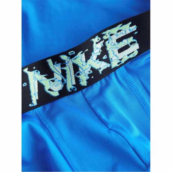 Nike Мъжки Боксерки 3 Pack Dri-Fit Boxer Shorts Mens PhotoBlue/Green Мъжко бельо
