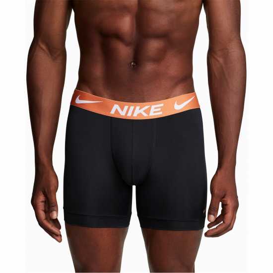 Nike Мъжки Боксерки 3 Pack Dri-Fit Boxer Shorts Mens Blu/Pil 1M9 Мъжко бельо