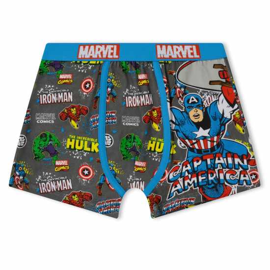 Character Boxer Briefs For Boys Marvel - Детско бельо