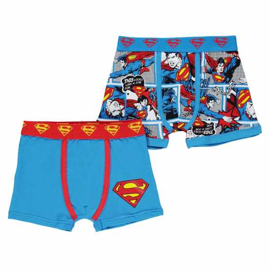 Детско бельо Character Boxer Briefs For Boys Супермен Character Boxer Briefs For Boys Супермен Детско бельо