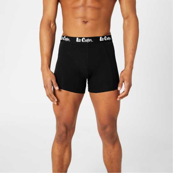 Lee Cooper Cooper Essential Boxer Trunk 5-Pack Mens Черно Lee Cooper Cooper Essential Boxer Trunk 5-Pack Mens Черно