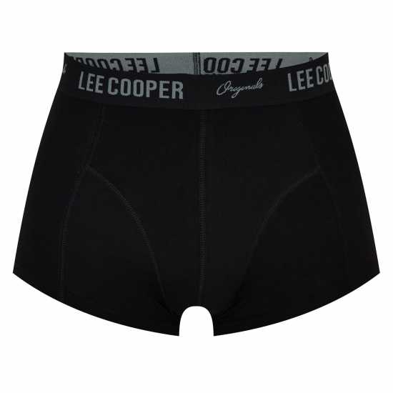 Lee Cooper Cooper Essential Boxer Trunk 5-Pack Mens Черно Lee Cooper Cooper Essential Boxer Trunk 5-Pack Mens Черно