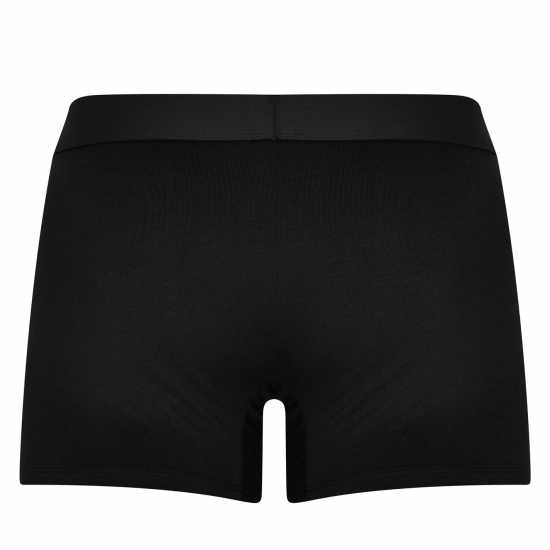 2 Чифта Боксерки Firetrap 2 Pack Trunks Mens Черно / Черно 