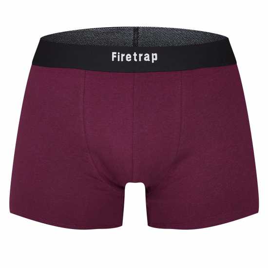 Firetrap 2 Pack Boxer Shorts Burgundy / Pink Мъжко бельо