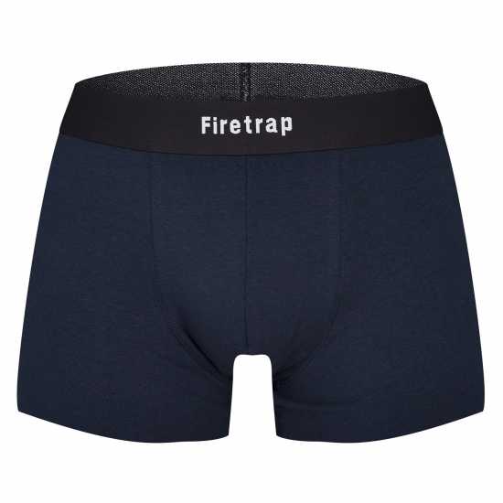 Мъжко бельо Firetrap 2 Чифта Боксерки 2 Pack Trunks Морска синьо / Синьо Firetrap 2 Чифта Боксерки 2 Pack Trunks Морска синьо / Синьо Мъжко бельо