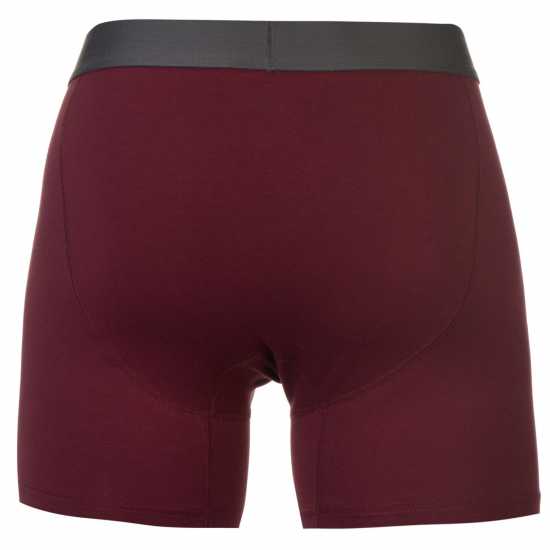 Firetrap 2 Pack Boxers Сиво / Вино Мъжко бельо