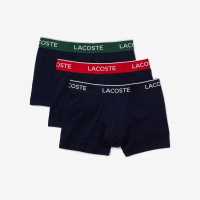 Lacoste 3 Pack Boxer Shorts Blk/Blk/Blk HY0 