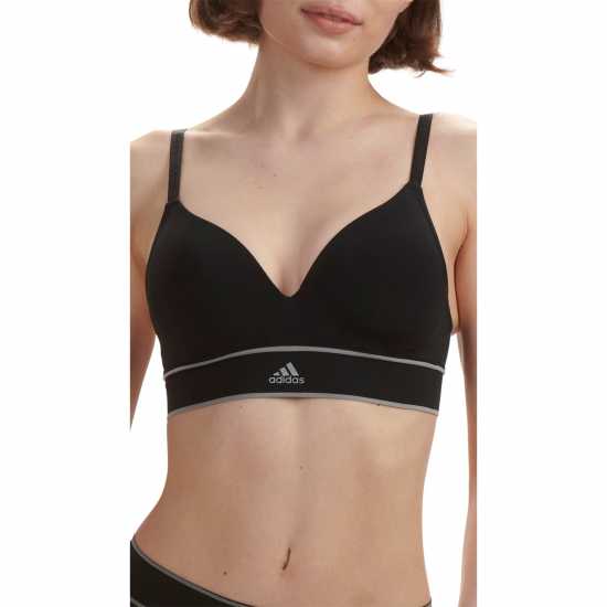 Дамско бельо Adidas Sport 40Gg Seamless Bra Черно Adidas Sport 40Gg Seamless Bra Черно Дамско бельо