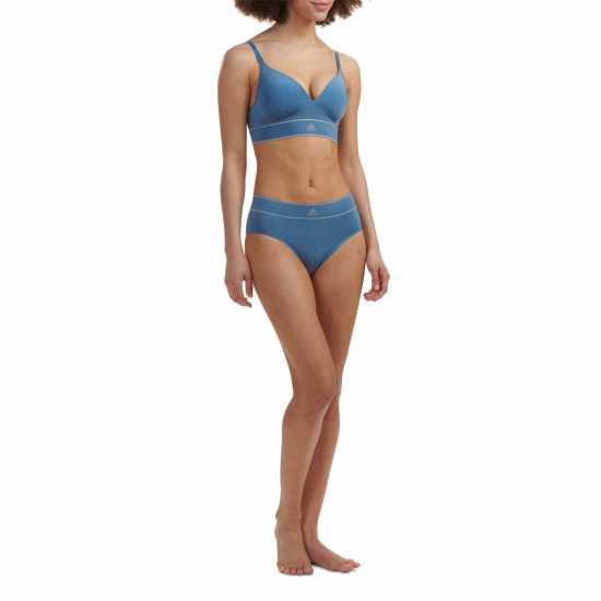 Adidas Sport 40Gg Seamless Bra Променено синьо Дамско бельо