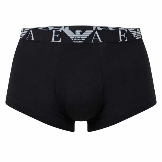 Emporio Armani 3-Pack Logo Trunks Rd/Gry/Blk41074 