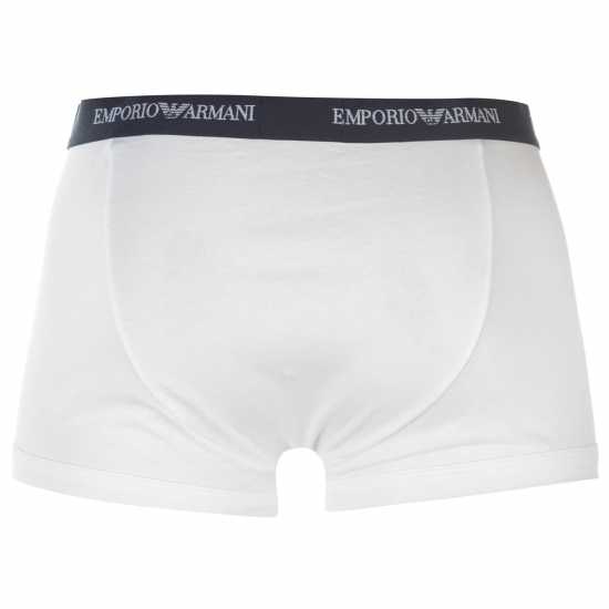 Мъжко бельо Emporio Armani Core 3 Pack Boxer Shorts Бял 00110 Emporio Armani Core 3 Pack Boxer Shorts Бял 00110 Мъжко бельо