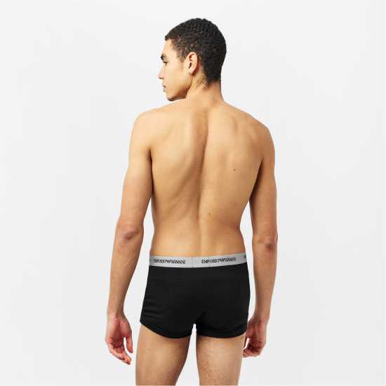 Emporio Armani Core 3 Pack Boxer Shorts Черно 00120 Emporio Armani Core 3 Pack Boxer Shorts Черно 00120