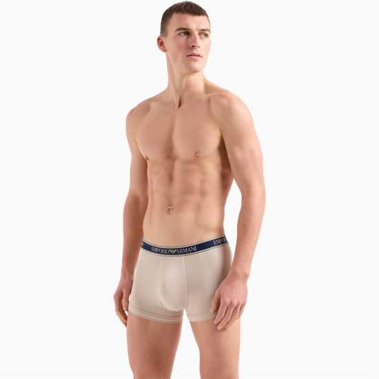 Emporio Armani Core 3 Pack Boxer Shorts BeiBluRed19355 Мъжко бельо