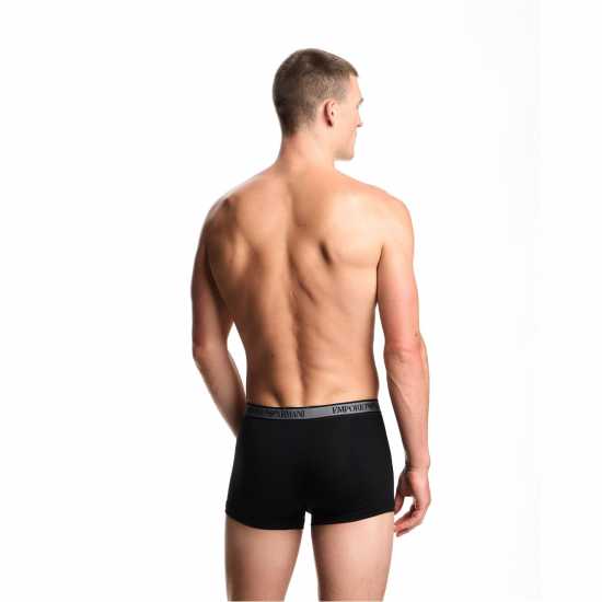 Мъжко бельо Emporio Armani Core 3 Pack Boxer Shorts Blk/Blk/Blk Emporio Armani Core 3 Pack Boxer Shorts Blk/Blk/Blk Мъжко бельо
