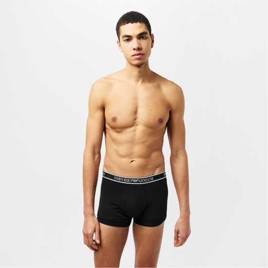 Emporio Armani Core 3 Pack Boxer Shorts Черно/Зелено/Печат 
