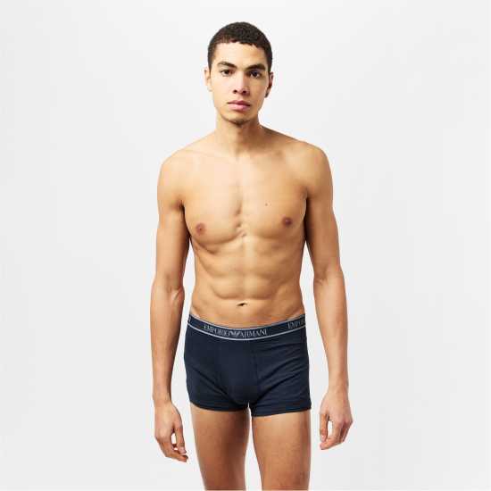 Emporio Armani Core 3 Pack Boxer Shorts Blu/Blu/Blu 