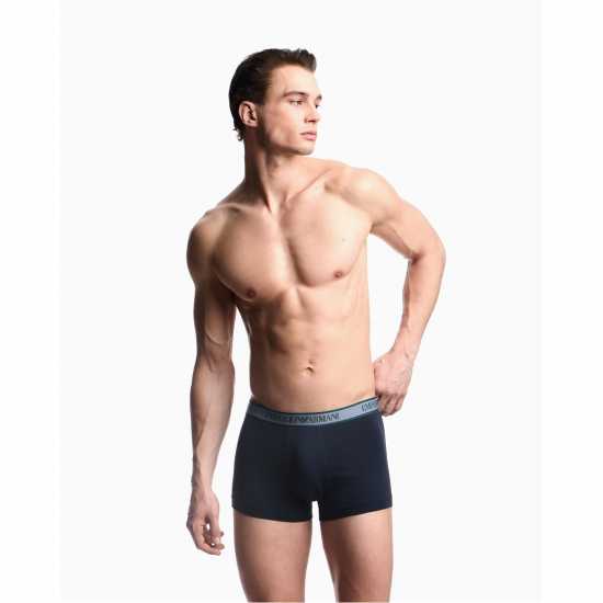 Emporio Armani Core 3 Pack Boxer Shorts Blu/Gry/Grn 