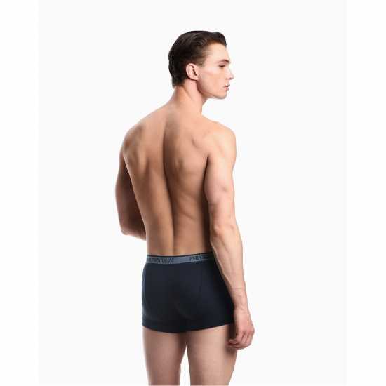 Emporio Armani Core 3 Pack Boxer Shorts Blu/Gry/Grn 