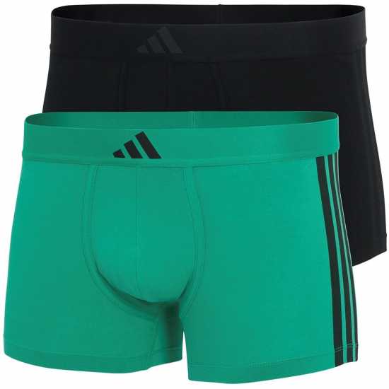 Adidas Active Flex Cotton 3 Stripes Trunk (2Pk)  Мъжко бельо