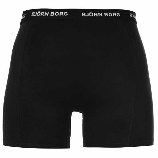 Bjorn Borg Bjorn 3 Pack Solid Boxer Shorts Blk/Wht/Red Мъжко бельо