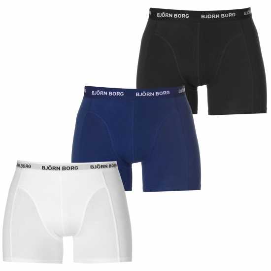 3 Pack Solid Boxer Shorts 3 Pack Solid Boxer Shorts