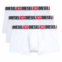 Diesel Мъжки Боксерки Damien 3 Pack Boxer Shorts Mens Бяло E4124 