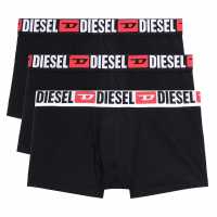 Diesel Мъжки Боксерки Damien 3 Pack Boxer Shorts Mens Черно E3784 