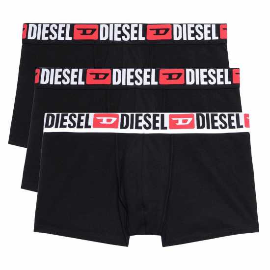 Diesel Мъжки Боксерки Damien 3 Pack Boxer Shorts Mens Black E3784 - 