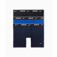 Nike Boxer Brief 3 Pack Mens Grey/Blue Мъжко бельо