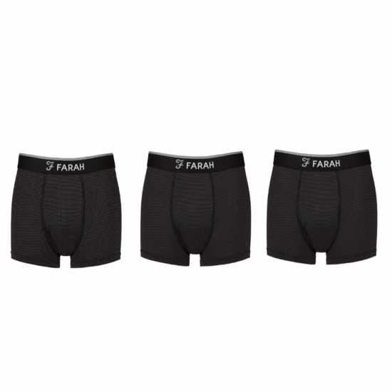 Мъжко бельо Farah 3Pk Sport Trnk Sn00 Farah 3Pk Sport Trnk Sn00 Мъжко бельо