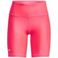 Under Armour Gear  Bike Shorts Pink/White Дамски клинове за фитнес