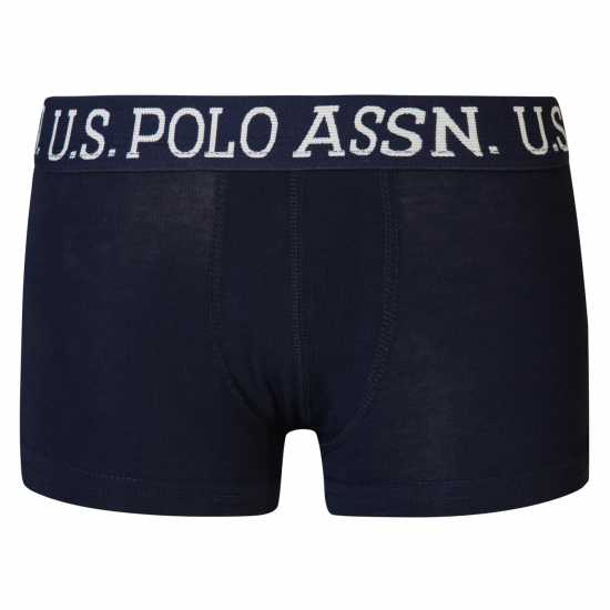 Us Polo Assn 3 Pack Boxer Shorts Navy Blazer Детско бельо