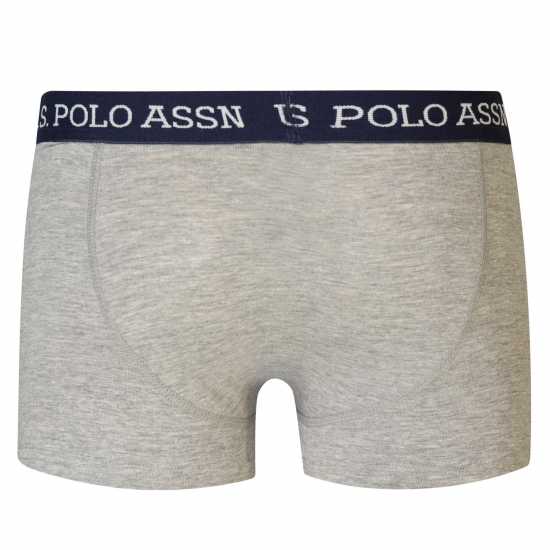 Us Polo Assn 3 Pack Boxer Shorts Nvy/Rd/Gry Детско бельо