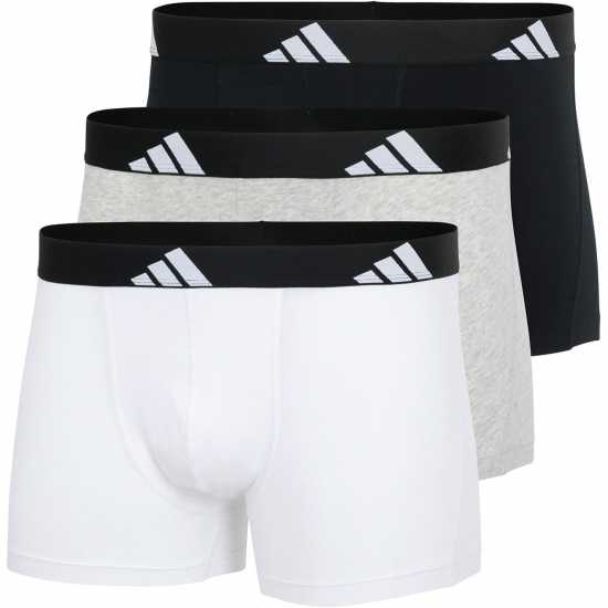 Мъжко бельо Adidas 3 Pack Boxer Sn00 Разнообразни Adidas 3 Pack Boxer Sn00 Разнообразни Мъжко бельо