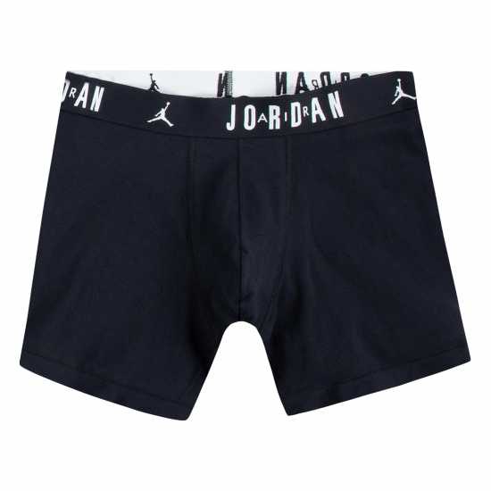 Мъжко бельо Nike Air Jordan 3Pk Boxer Mens Черно Nike Air Jordan 3Pk Boxer Mens Черно Мъжко бельо
