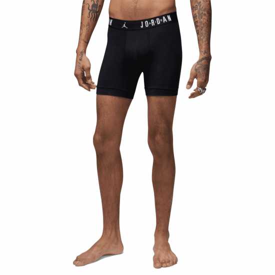 Мъжко бельо Nike Air Jordan 3Pk Boxer Mens Черно Nike Air Jordan 3Pk Boxer Mens Черно Мъжко бельо