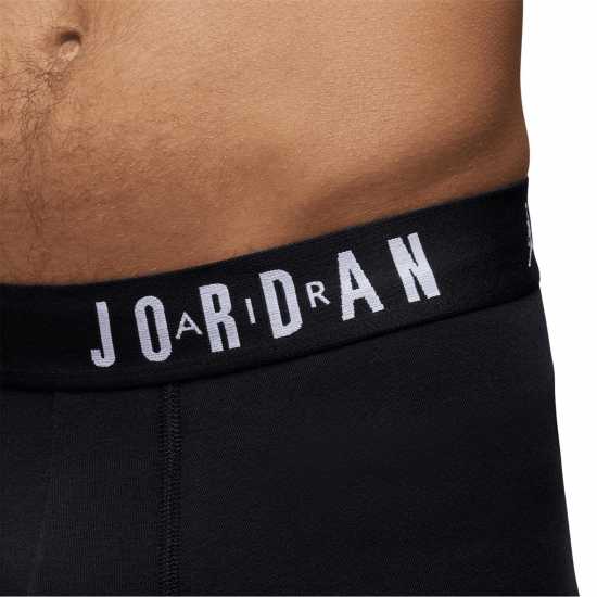 Мъжко бельо Nike Air Jordan 3Pk Boxer Mens Черно Nike Air Jordan 3Pk Boxer Mens Черно Мъжко бельо