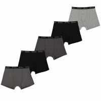 Lee Cooper Боксерки Момчета 5 Pack Boxers Junior Boys  Детско бельо