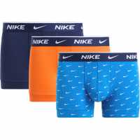 Nike Спортни Гащета 3 Pack Everyday Cotton Trunks Mens  